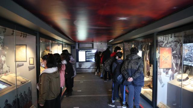 Çanakkale Savaşları Mobil Müzesine Tuncelide