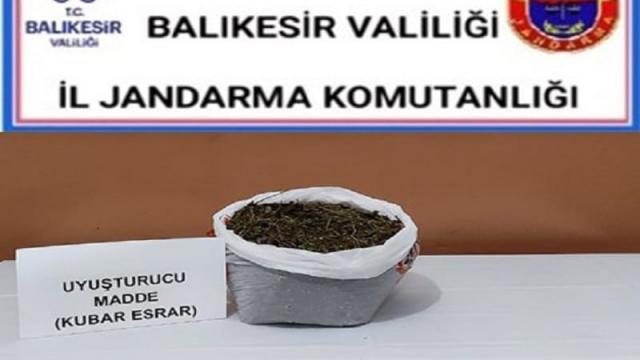 Balıkesirde uyuşturucu operasyonu