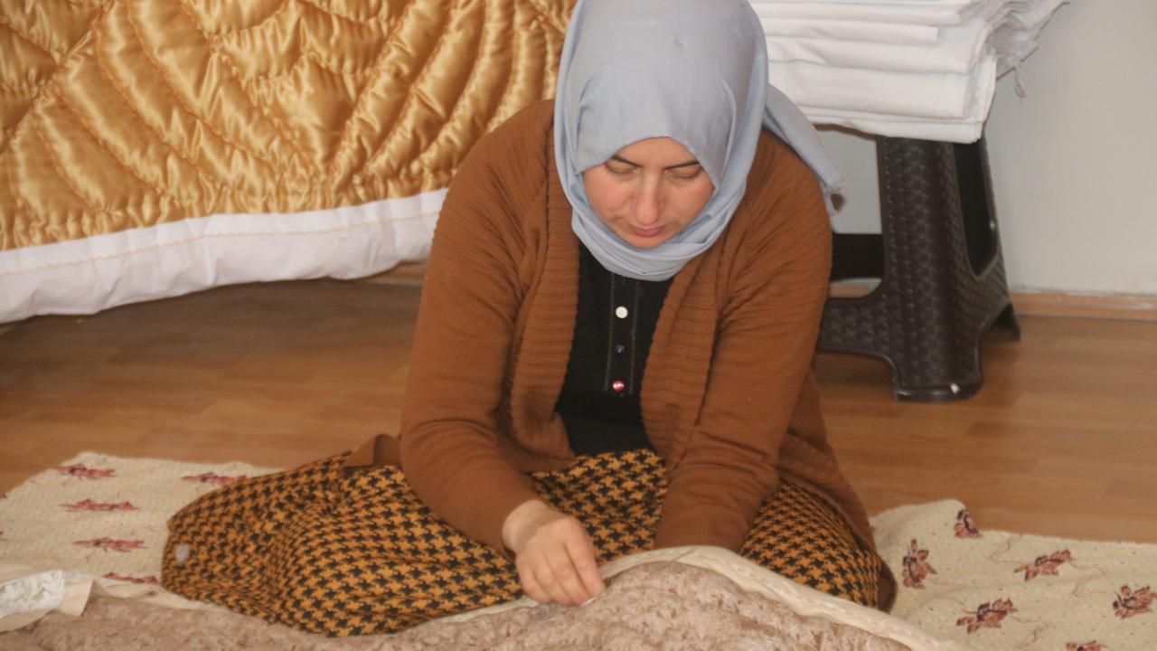 "Okul okuyamadım ama hep bir mesleğim olsun istedim"