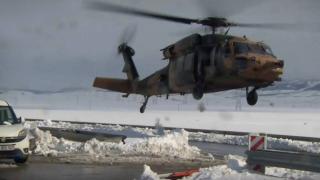 TAG Otoyolu'nda mahsur kalanlara kumanya desteği