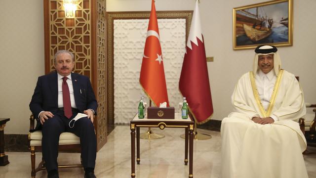 TBMM Başkanı Şentop: Türkiye her konuda Katara destek veriyor