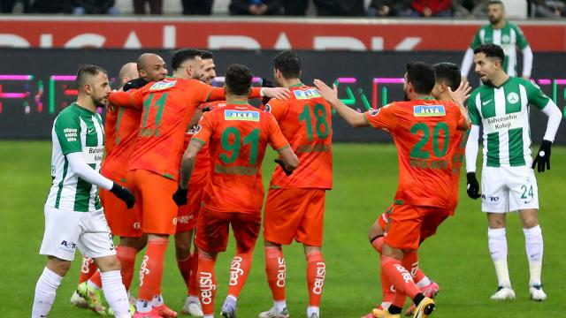 Alanyaspor Giresunda kazandı