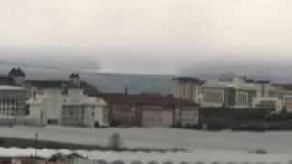 Antalya'da denizde oluşan hortum karaya ulaşmadan sona erdi