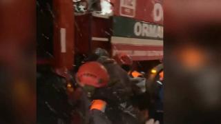 Orman ekipleri hamile kadının yardımına koştu