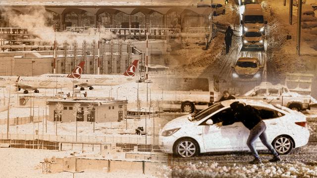 İstanbulda kış tedbirleri... Kamuda izinler uzatıldı... Üniversiteler tatil edildi...