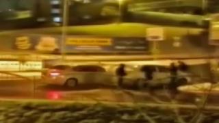 Buz tutan yol kazaya sebep oldu: 4 kişi ölümden döndü