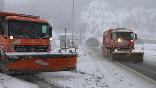 'Kar Kaplanları' soğuk havada görevinin başında