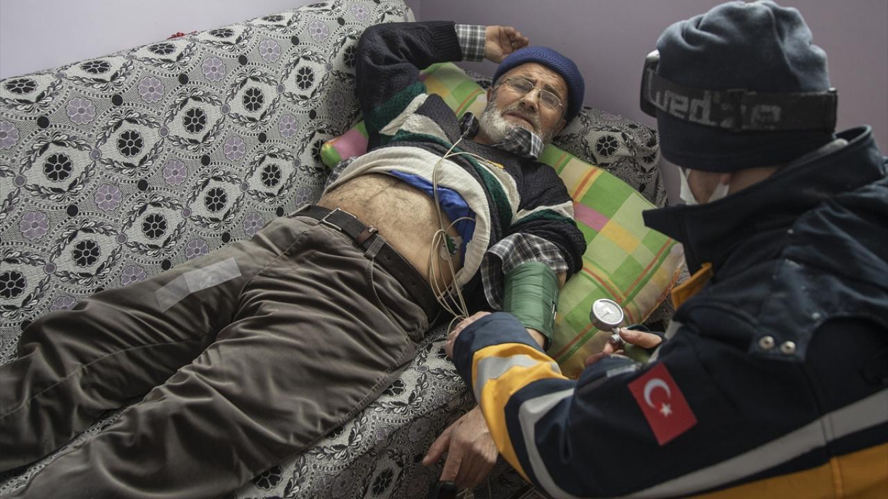 Hasta ihbarı üzerine ekipler harekete geçti