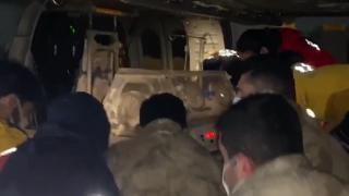 Doğum yapan anne ve bebeği için ekipler seferber oldu