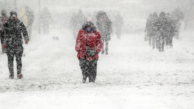 Karadeniz Bölgesinin bazı illerine şiddetli kar uyarısı