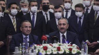 Adalet Bakanlığında devir teslim töreni