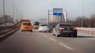 Makas atarken kaza yaptı: O anlar kamerada