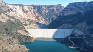 Bakan Nebati, Pamukluk Barajı'nda incelemede bulundu
