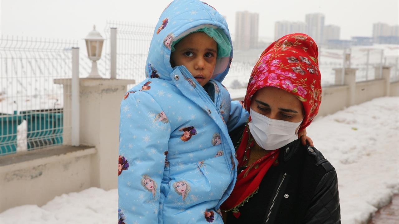 Minik Asiye ve ailesi polisevine yerleştirildi