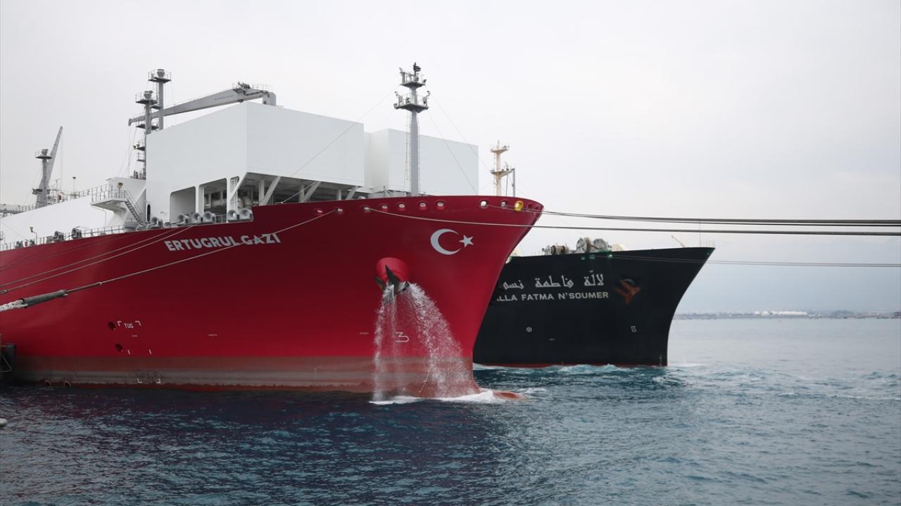 Ertuğrul Gazi yılda 2,5 milyar metreküp gazlaştırma yapabiliyor