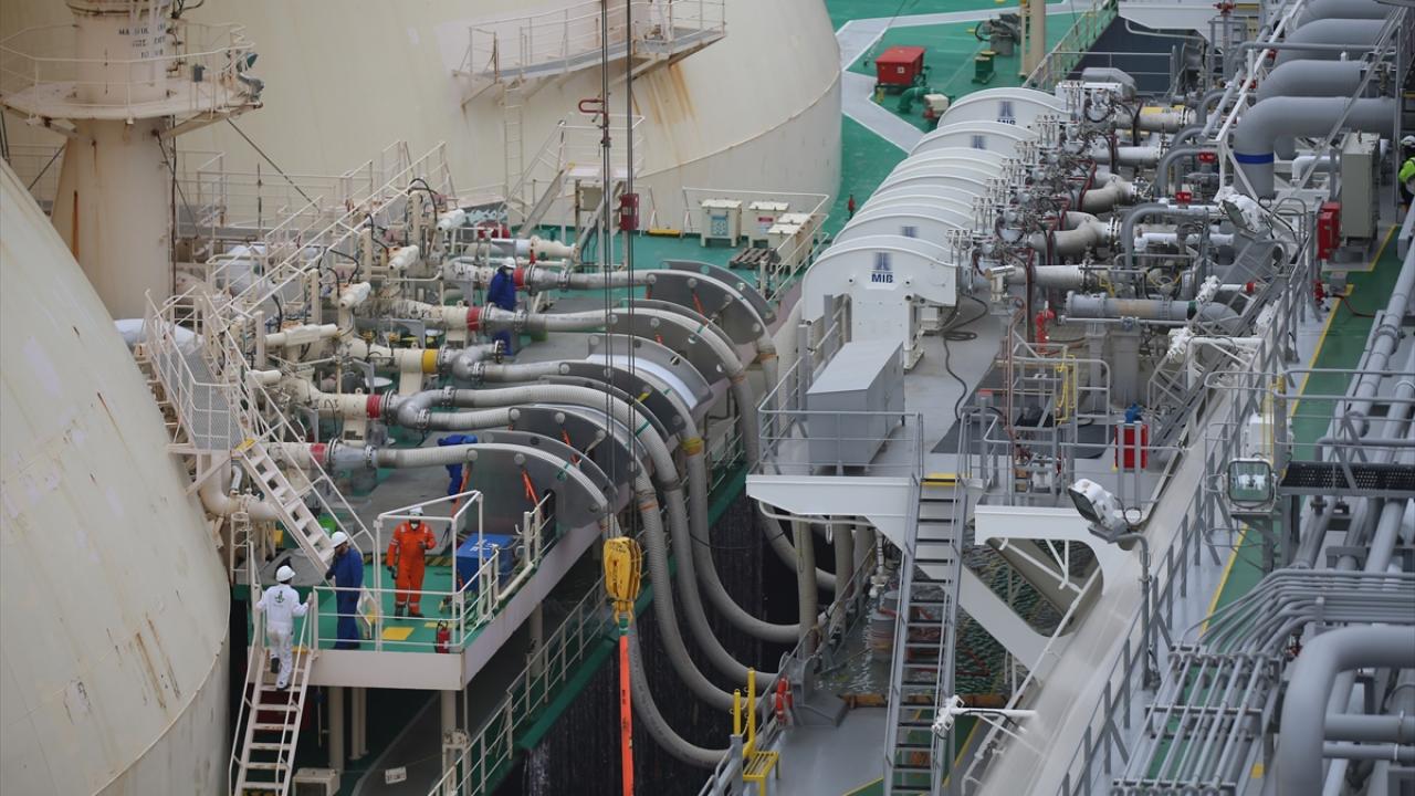 EgeGaz LNG Terminali dünyadaki en büyük gemilere hizmet veriyor