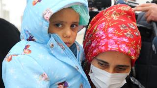 Minik Asiye ve ailesi polisevine yerleştirildi