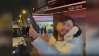 Konvoyda ateş eden kişi suçüstü yakalandı