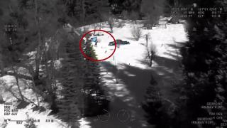 Kar nedeniyle dağ evinde mahsur kalan çift 2 ay sonra kurtarıldı