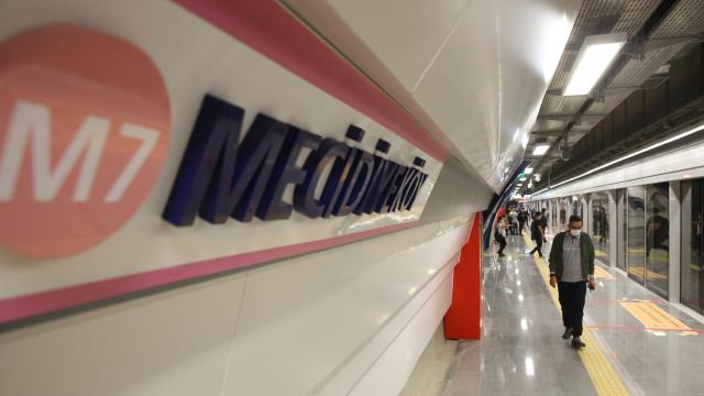 Mecidiyeköy-Mahmutbey metro hattında teknik arıza