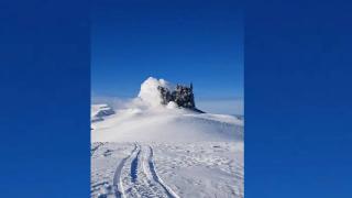 Rusya'daki Ebeko Yanardağı'nda patlama meydana geldi