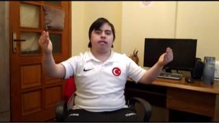 Özel sporculardan Cumhurbaşkanı Erdoğan'a "geçmiş olsun" mesajı