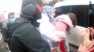 Küçük kız Heimlich manevrası ile kurtarıldı