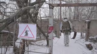 TRT Haber Ukrayna'da cephe hattında