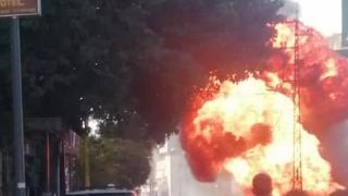 Beyrut’ta akaryakıt yüklü kamyon patladı