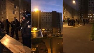 Fransa'da göçmen haklarına dikkat çekmek için binayı işgal ettiler