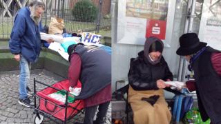 Almanya'daki Türklerden evsizlere örnek davranış