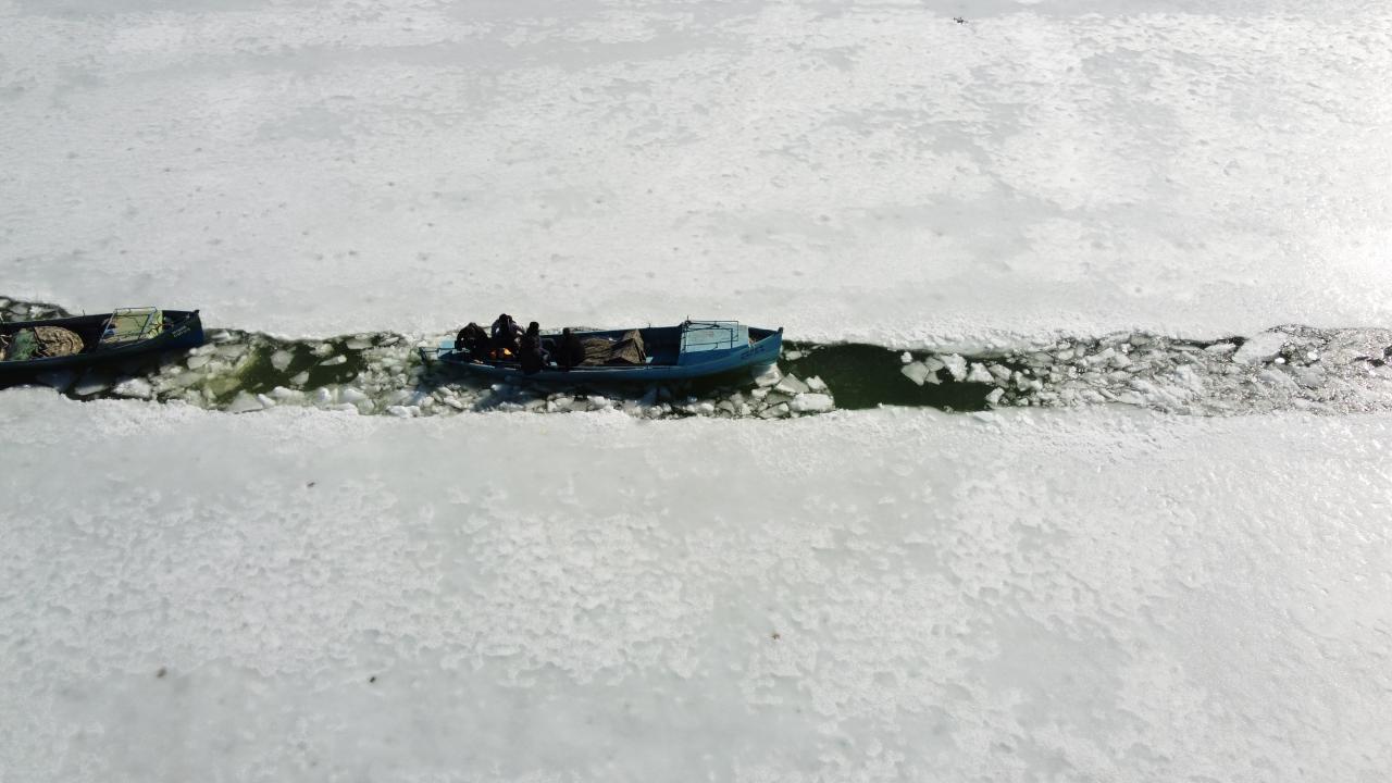 "Ağları bulduk ama hepsi birbirine girmiş, yıpranmış"