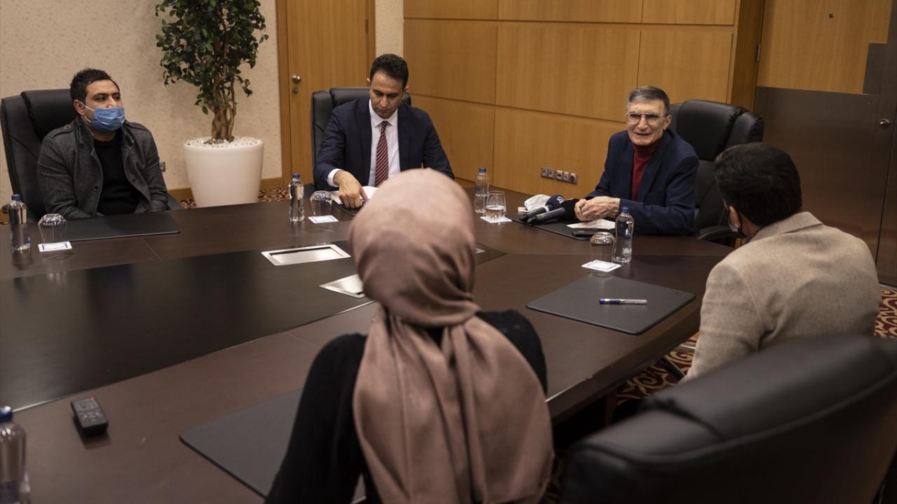 Aziz Sancar, adını taşıyan Bismil`deki okulun öğrencilerini ağırladı