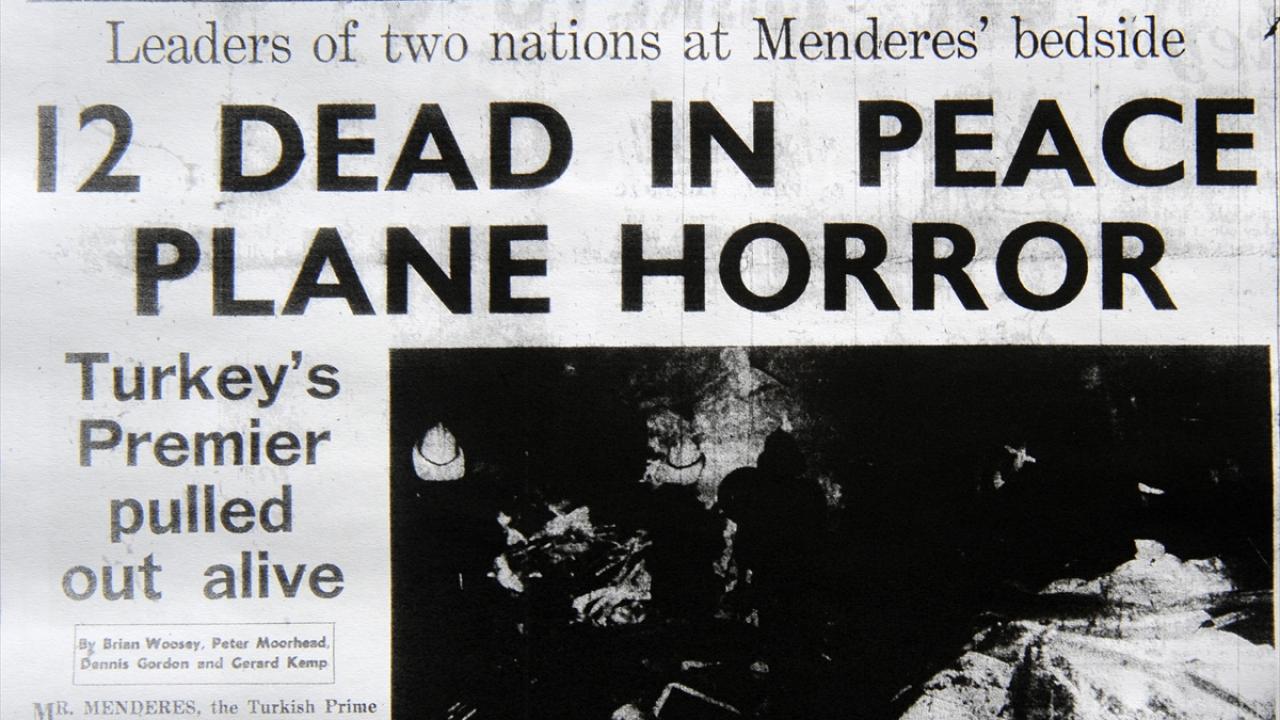 Menderes`in Türk halkına mesajı