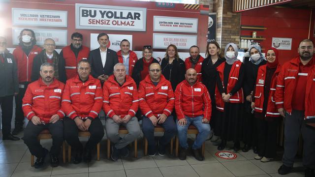 Uzun yol şoförleri Kızılayın gönüllü ortağı olacak