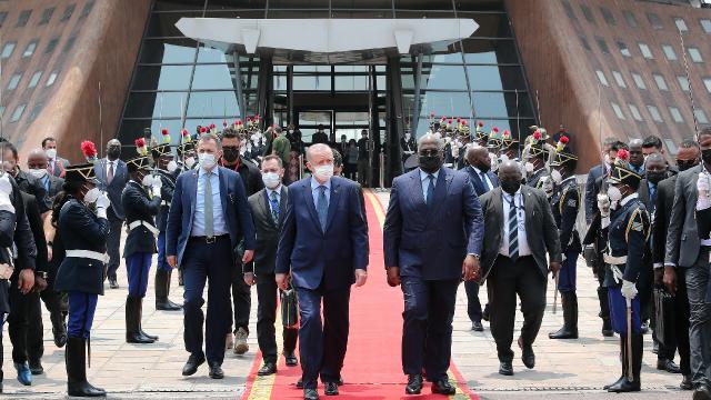 Cumhurbaşkanı Erdoğan, Senegal'e gitti