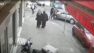 Polisten kaçarken yayaya çarptı