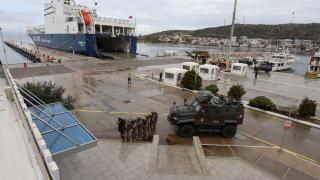 Çeşme Limanı'nda terör tatbikatı yapıldı