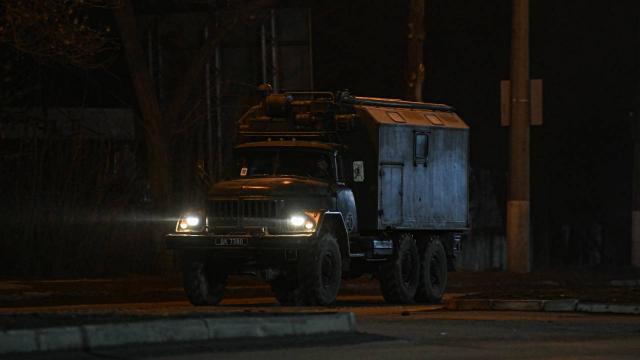 Rus ordusu Melitopol'e girdi