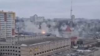 Rus güçleri Harkiv'i vurdu