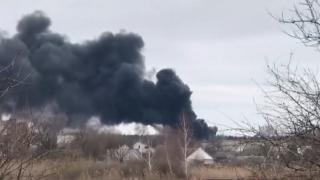 Rusya, Ukrayna'da akaryakıt istasyonunu vurdu