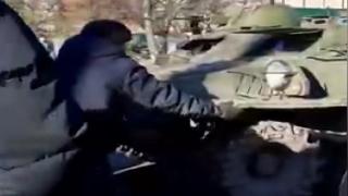 Ukrayna halkı Rus birliklerini böyle durdurdu