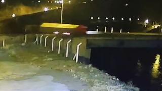 Çoruh Nehri'ne düşen tırın sürücüsü hayatını kaybetti