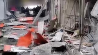 Harkiv'de pazar yeri bombalandı