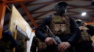 Lviv'de siviller çatışma eğitimi alıyor