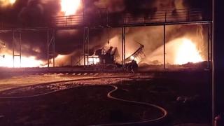 Rusya, Jitomir bölgesinde yakıt deposunu vurdu