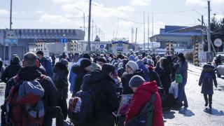 Romanya'ya Ukraynalı siviller gelmeyi sürdürüyor