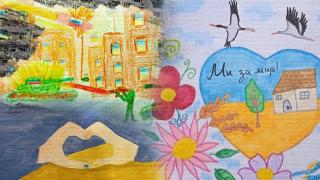 Ukraynalı çocuklar yaşadıklarını böyle resmetti