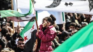 İç savaşın 12. yılına girdiği Suriye'de gösteriler düzenlendi