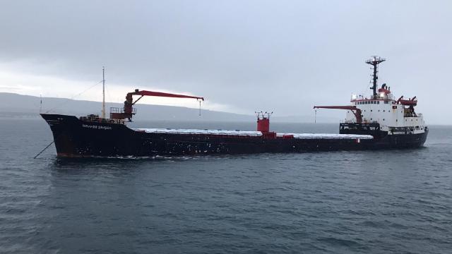 Çanakkale Boğazı'nda gemi arızası